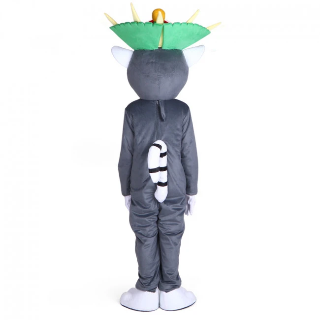 Giant Madagascar King Julian Mascot Costume 3 Giant Madagascar King Julian Mascot Costume - Image 3