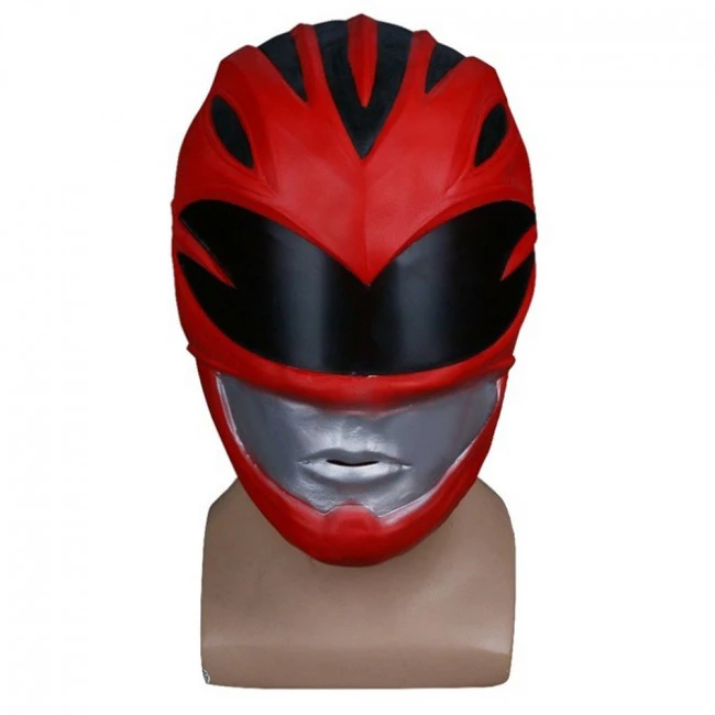 Power Ranger Red Ranger Mask Costume 2 Power Ranger Red Ranger Mask Costume - Image 2