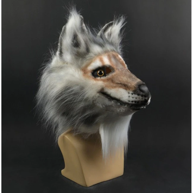 Wolf Mask Costume 2 Wolf Mask Costume - Image 2