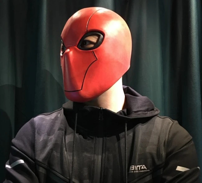 Red Hood Mask Helmet 3 Red Hood Mask Helmet - Image 3