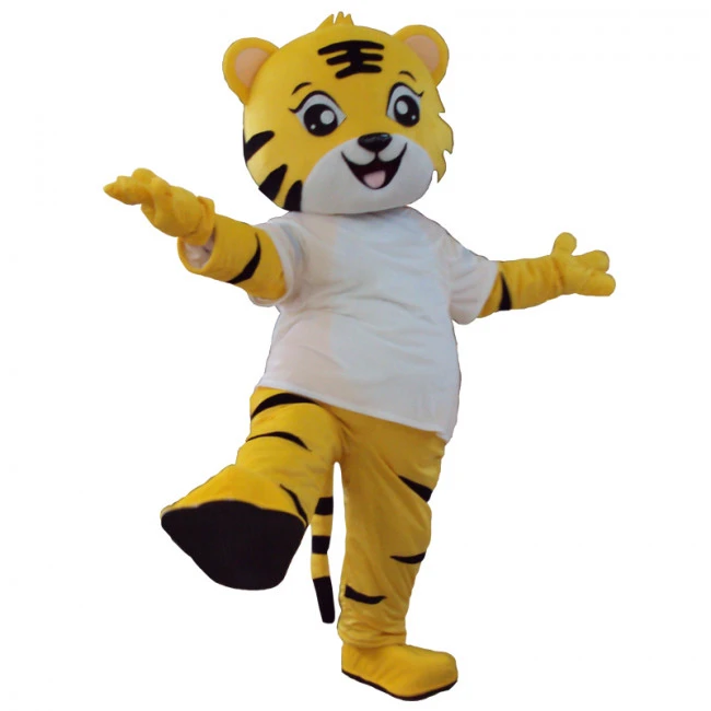 Giant Tiger Mascot Costume 2 Giant Tiger Mascot Costume - Image 2