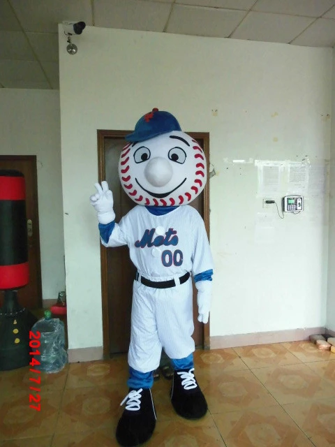 Giant Baseball Mascot Costume 1 Giant Baseball Mascot Costume