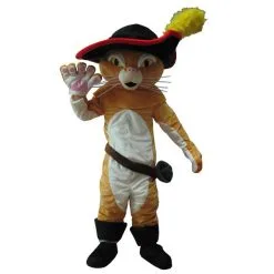 Giant Puss In Boots Mascot Costume
