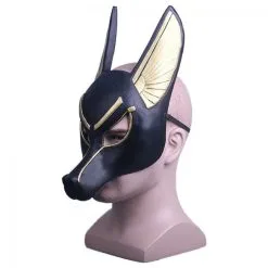 Egyptian Anubis Masquerade Mask Costume -Cheap Halloween Decor Store 250259 1