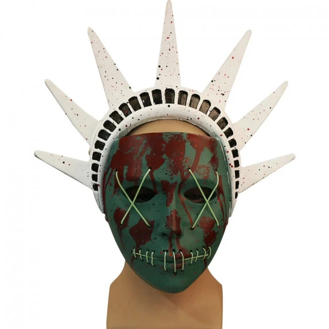 Statue Of Liberty The Purge: Election Year Cosplay Mask 1 Statue Of Liberty The Purge: Election Year Cosplay Mask