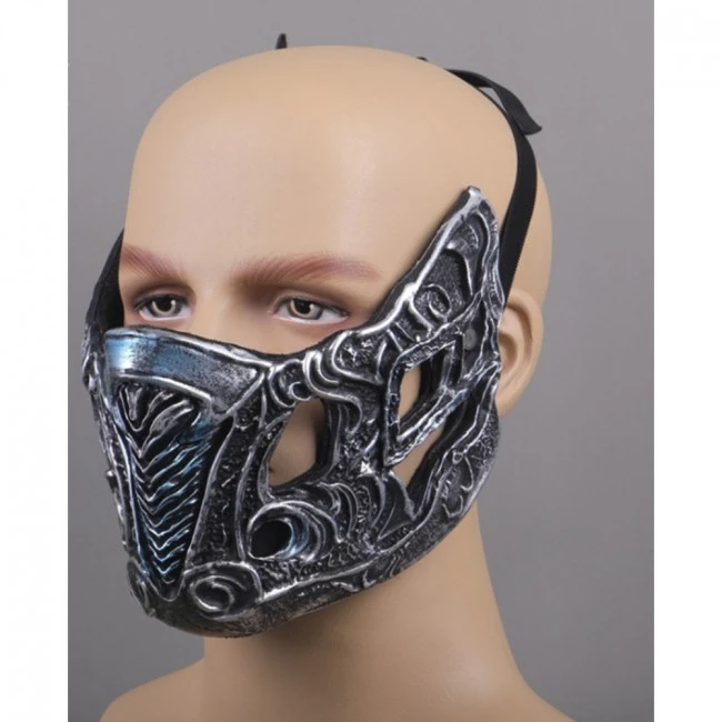 2021 Mortal Kombat Sub-Zero Mask Cosplay Costume 2 2021 Mortal Kombat Sub-Zero Mask Cosplay Costume - Image 2