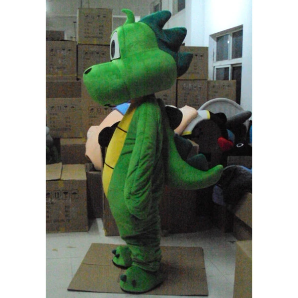 Giant Green Dragon Mascot Costume 2 Giant Green Dragon Mascot Costume - Image 2