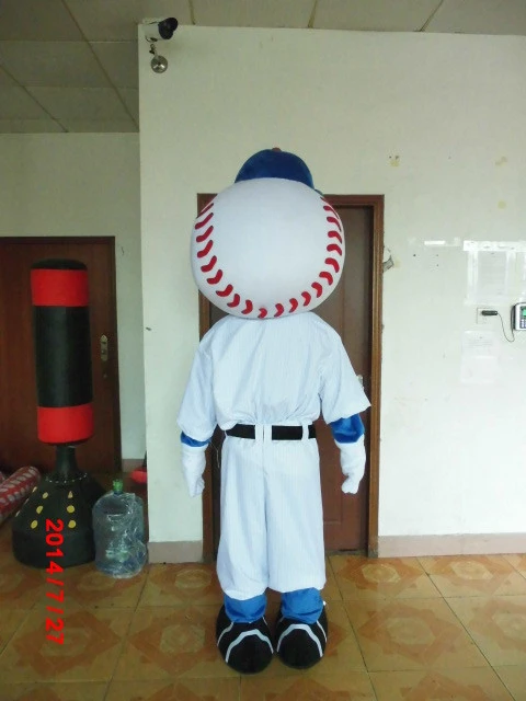 Giant Baseball Mascot Costume 3 Giant Baseball Mascot Costume - Image 3