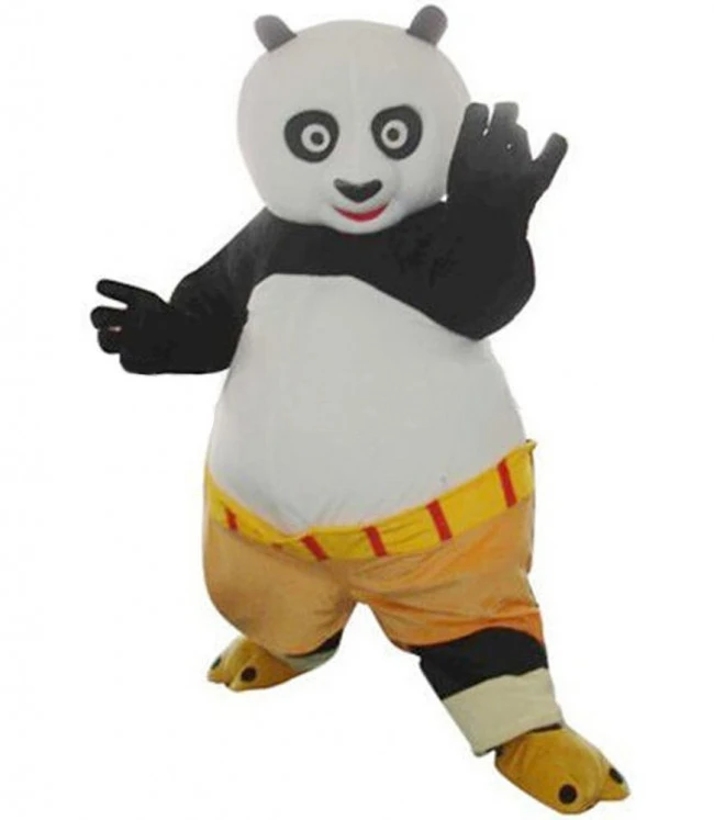 Giant Kung Fu Panda Mascot Costume 1 Giant Kung Fu Panda Mascot Costume