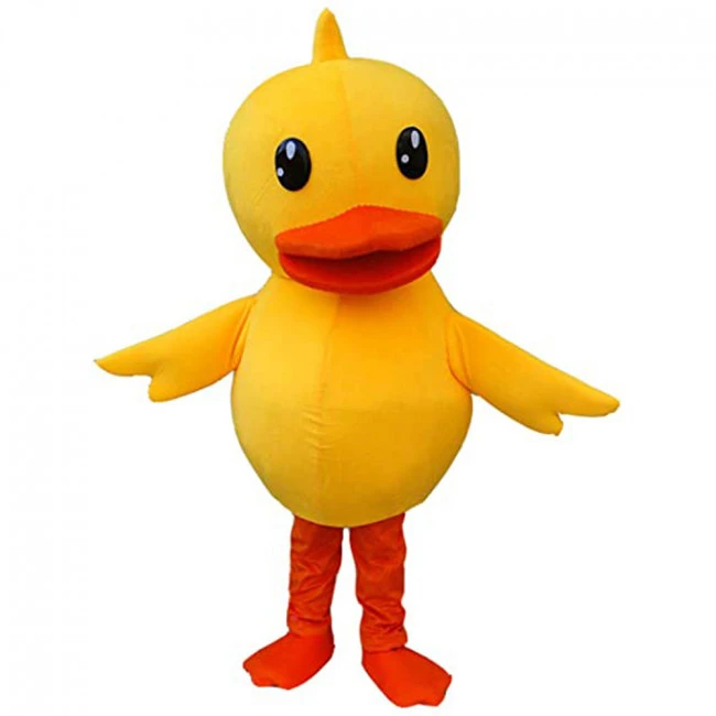 Giant Duck Mascot Costume 1 Giant Duck Mascot Costume