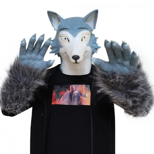 Legoshi Wolf Beastars Complete Cosplay Costume 1 Legoshi Wolf Beastars Complete Cosplay Costume