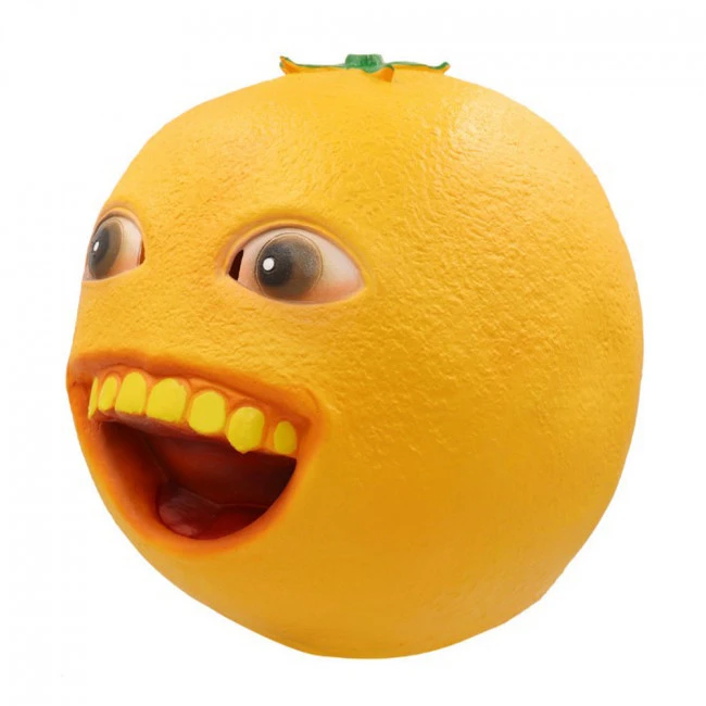 Annoying Orange Mask Cosplay Costume 2 Annoying Orange Mask Cosplay Costume - Image 2