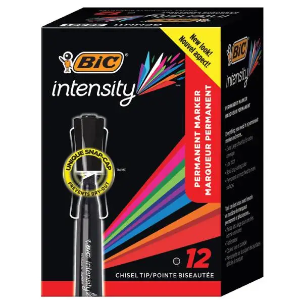 CHISEL TIP PERMANENT MARKER 12 1 CHISEL TIP PERMANENT MARKER 12
