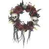 WREATH SKULL ROSES