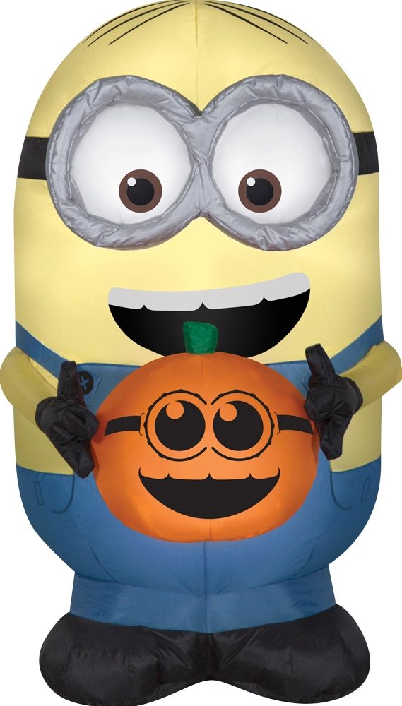 Airblown Minion Dave And Pumpkin 36 Inches 1 Airblown Minion Dave And Pumpkin 36 Inches