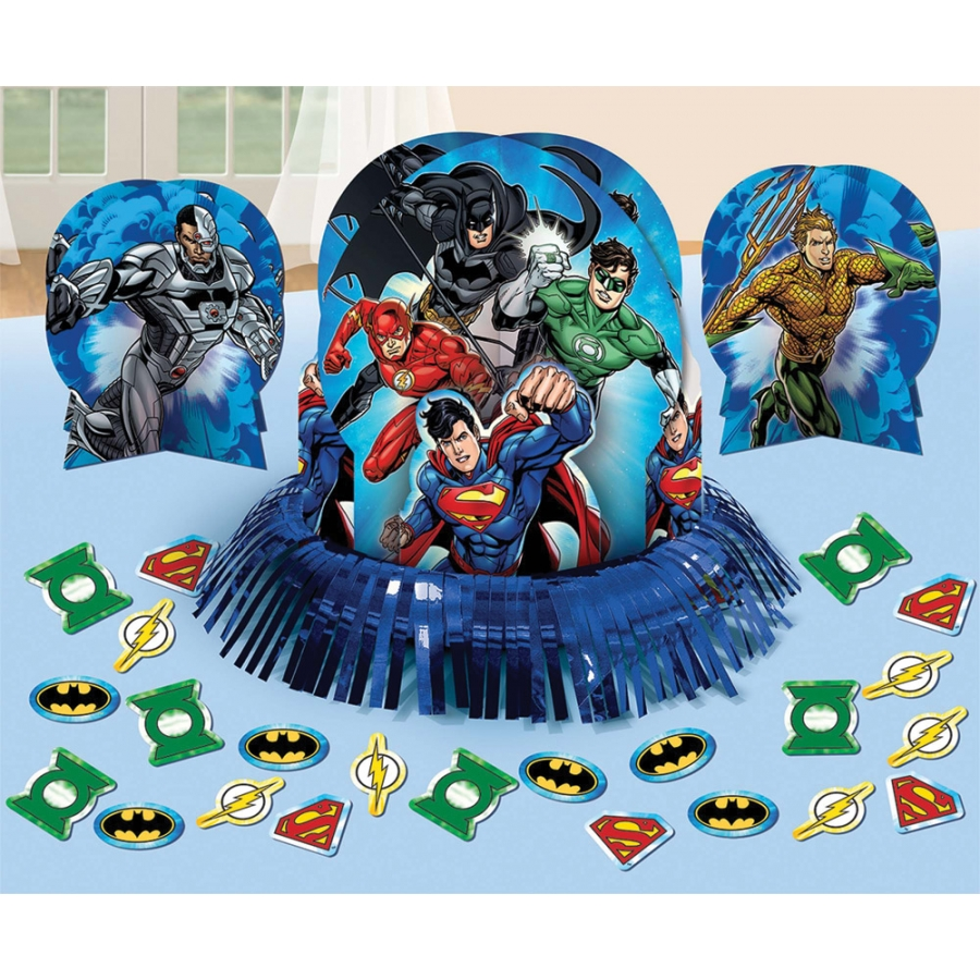 JUSTICE LEAGUE TABLE DCOR 1 JUSTICE LEAGUE TABLE DCOR