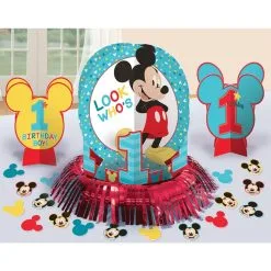 MICKEY 1ST BDAY TABLE DECOR