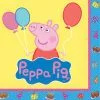 PEPPA PIG BEV NAPKINS 16 PACK