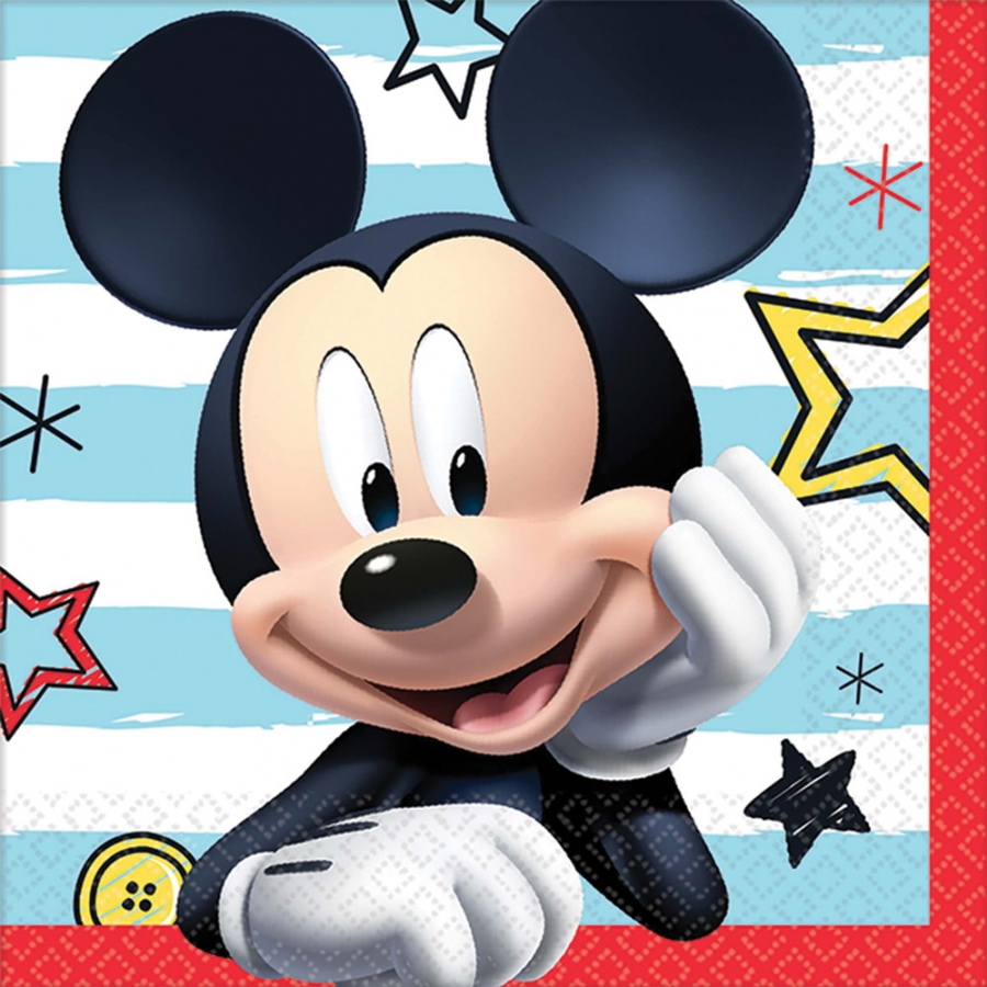 DISNEY MICKEY BEV NAPKINS 1 DISNEY MICKEY BEV NAPKINS