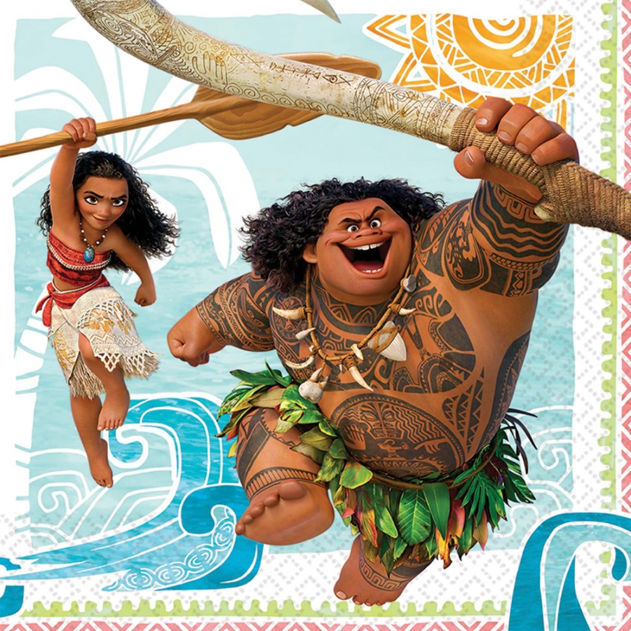 MOANA LUNCH NAPKINS 1 MOANA LUNCH NAPKINS