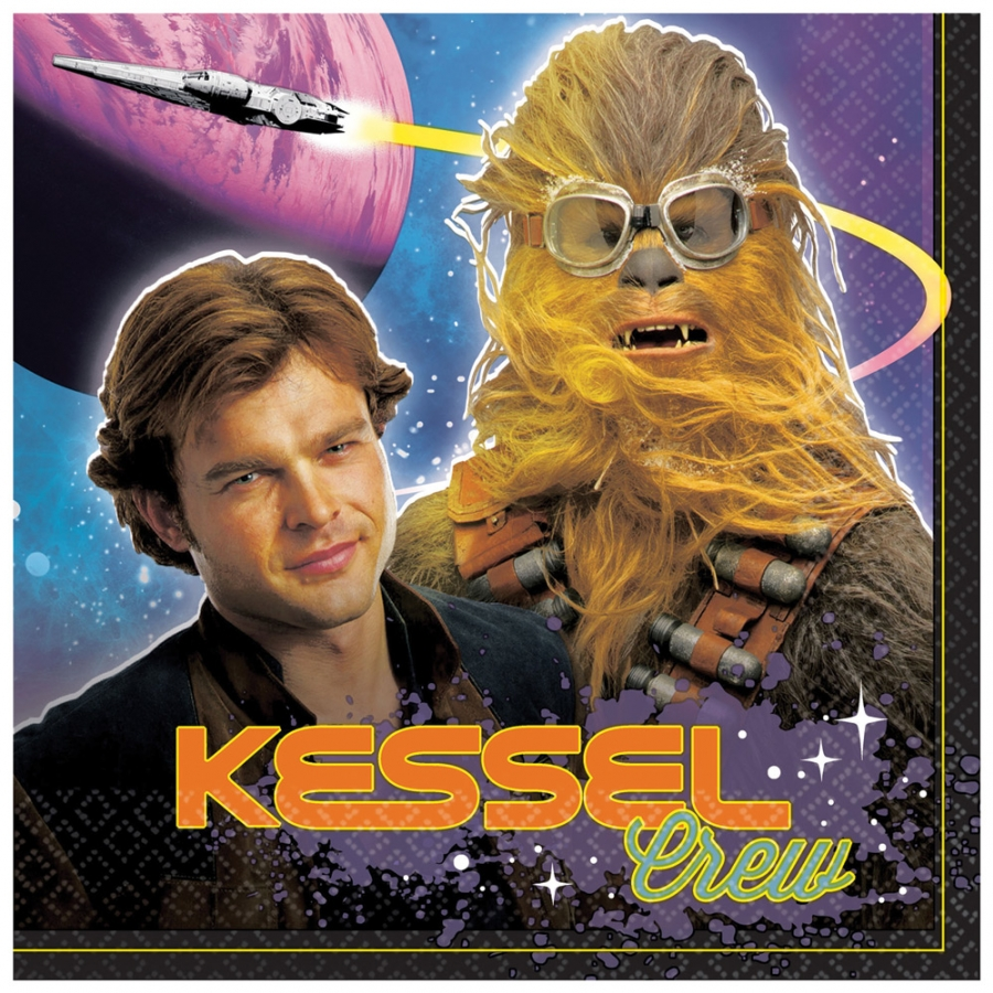 STAR WARS SOLO LUNCH NAP 16 CT 1 STAR WARS SOLO LUNCH NAP 16 CT