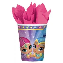 SHIMMER SHINE CUPS 9OZ 8 PACK