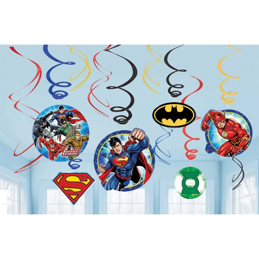 JUSTICE LEAGUE FOIL DECOR 1 JUSTICE LEAGUE FOIL DECOR