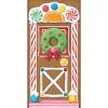 GINGERBREAD HOUSE DOOR COVER