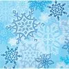 SNOWFLAKE LUNCHEON NAPKINS