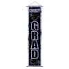 CONGRATS GRAD VELVET DOOR PANE