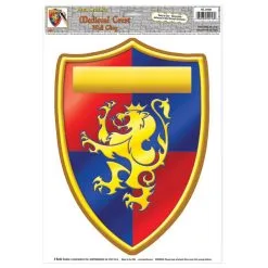 MEDIEVAL CREST PEEL N PLACE