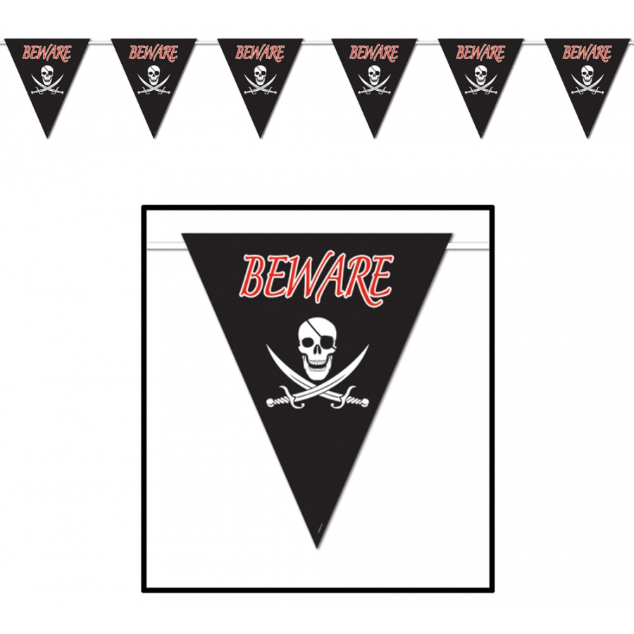 PIRATES BEWARE BANNER 1 PIRATES BEWARE BANNER