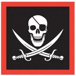 PIRATE NAPKINS 16 PC