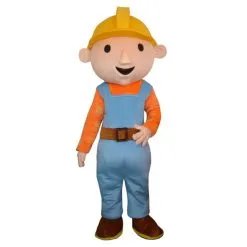 Giant Bob The Builder Mascot Costume