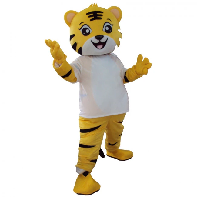 Giant Tiger Mascot Costume 1 Giant Tiger Mascot Costume
