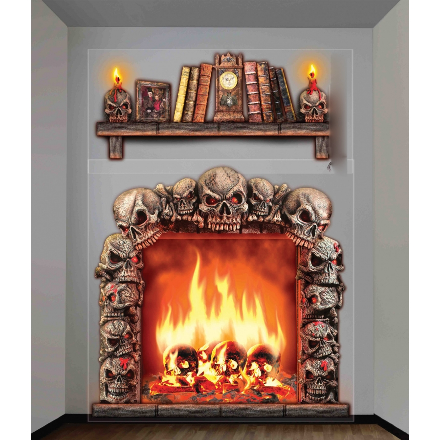 HAUNTED WALL DCOR 4ft X 5.3ft 1 HAUNTED WALL DCOR 4ft X 5.3ft