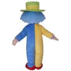 Giant Blue Clown Mascot Costume -Cheap Halloween Decor Store hlw giant clownblue 2