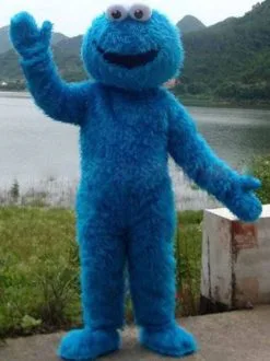 Giant Cookie Monster Mascot Costume -Cheap Halloween Decor Store hlw giant cookiemonster