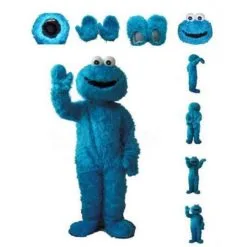 Giant Cookie Monster Mascot Costume -Cheap Halloween Decor Store hlw giant cookiemonster 4