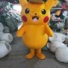 Giant Detective Pikachu Mascot Costume