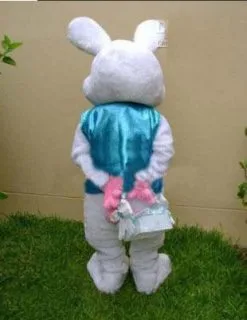 Giant Easter Bunny Rabbit Mascot Costume -Cheap Halloween Decor Store hlw giant easterrabbit 2