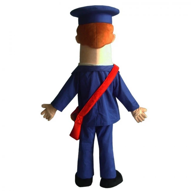 Giant Postman Pat Mascot Costume 3 Giant Postman Pat Mascot Costume - Image 3
