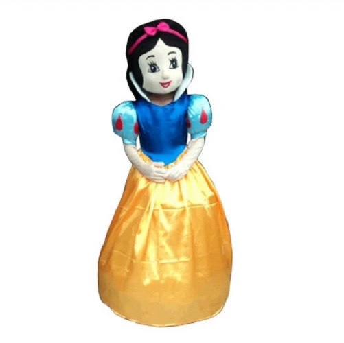 Giant Snow White Mascot Costume 1 Giant Snow White Mascot Costume