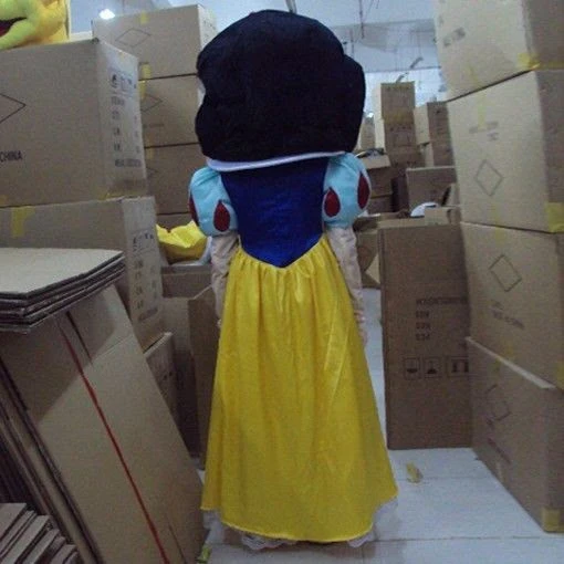 Giant Snow White Mascot Costume 3 Giant Snow White Mascot Costume - Image 3