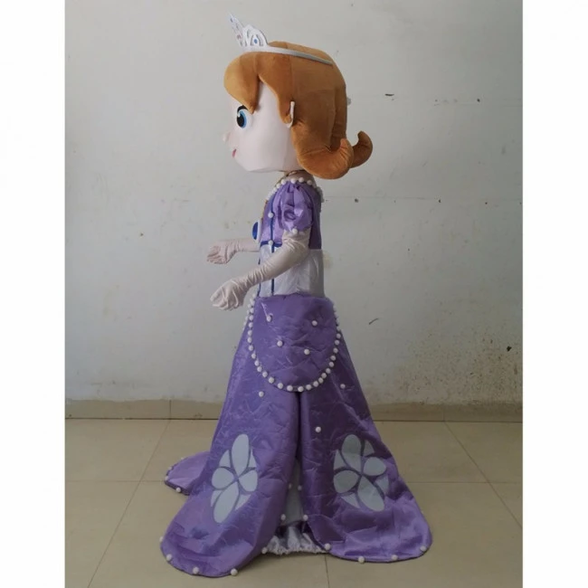 Giant Sofia The First Mascot Costume 2 Giant Sofia The First Mascot Costume - Image 2