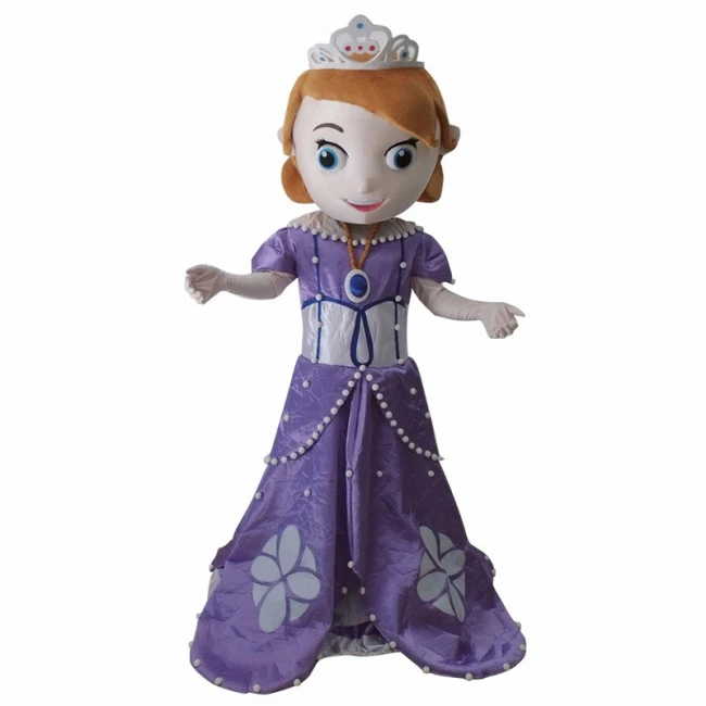 Giant Sofia The First Mascot Costume 1 Giant Sofia The First Mascot Costume