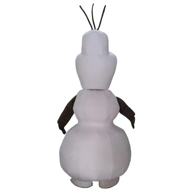 Giant Frozen Olaf Snowman Mascot Costume 2 Giant Frozen Olaf Snowman Mascot Costume - Image 2