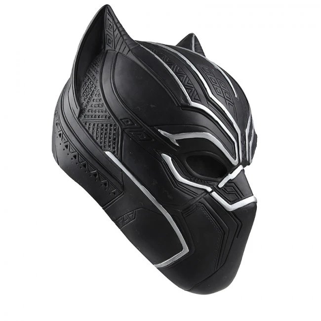 Black Panther Mask Helmet PVC Costume 3 Black Panther Mask Helmet PVC Costume - Image 3