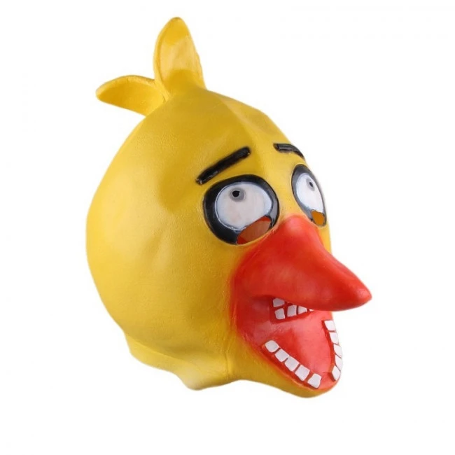 Chica Five Nights At Freddy's Cosplay Costume Mask 2 Chica Five Nights At Freddy's Cosplay Costume Mask - Image 2