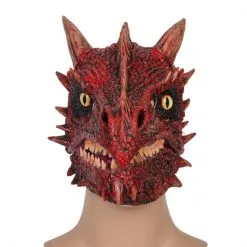 Fire Dragon Mask Cosplay Costume